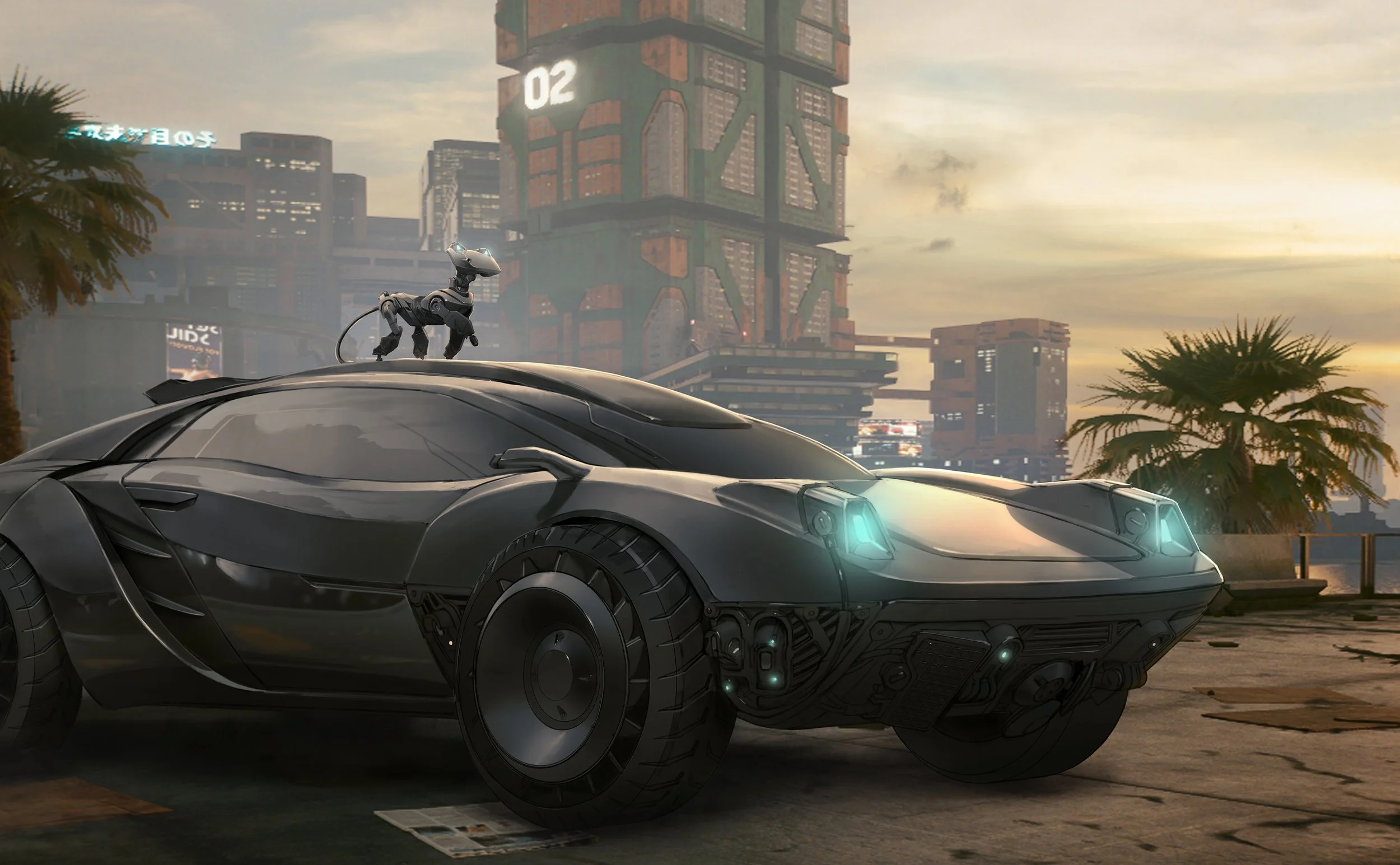 Cyberpunk Vehicle Practice