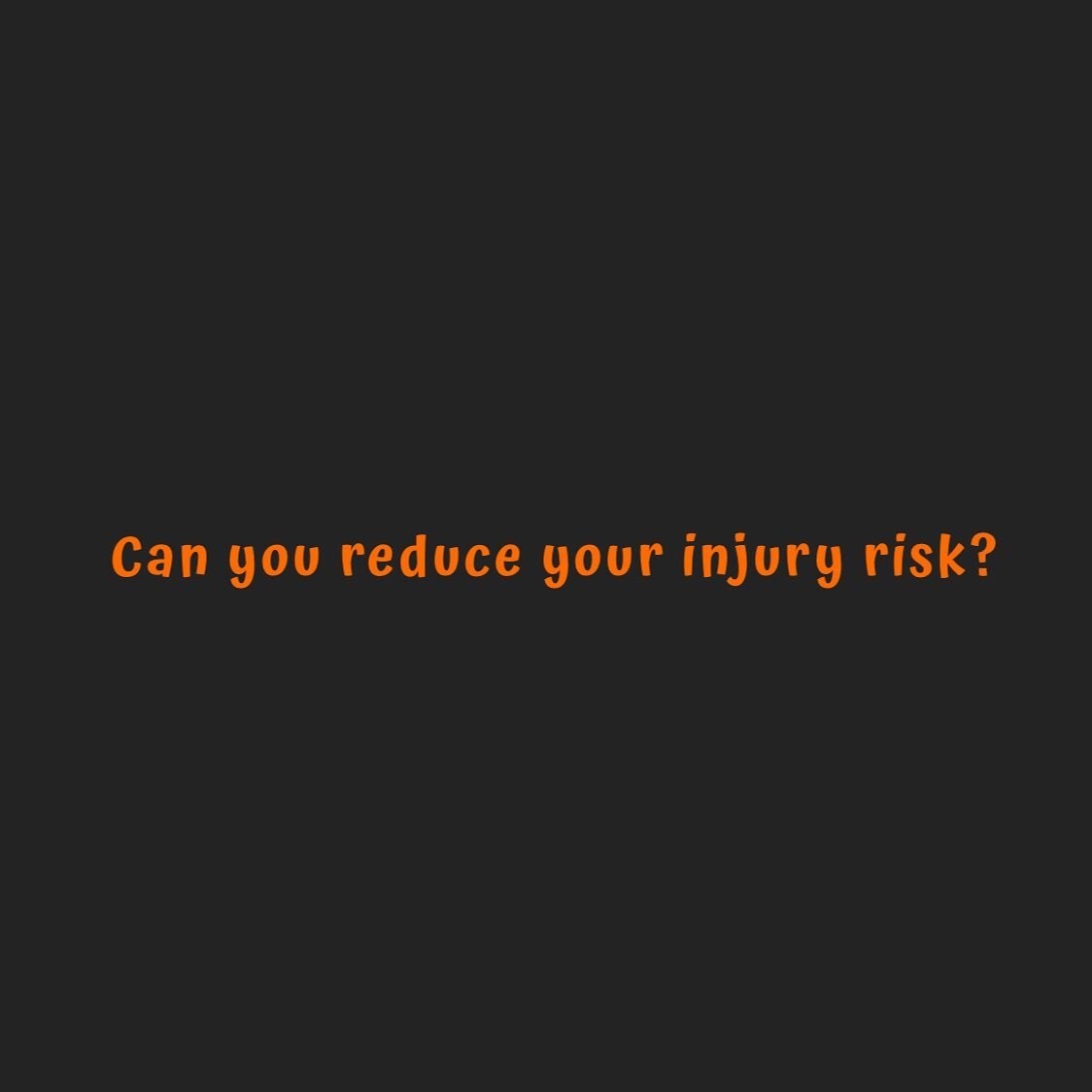 🤕What factors are involved in injury &amp; can you reduce your risk?

Incase you missed the poll&hellip;..

☀️ Low Vitamin D 
True
Several studies have shown an increased risk of injury in athletes who have a low vitamin D. 

There is also evidence 