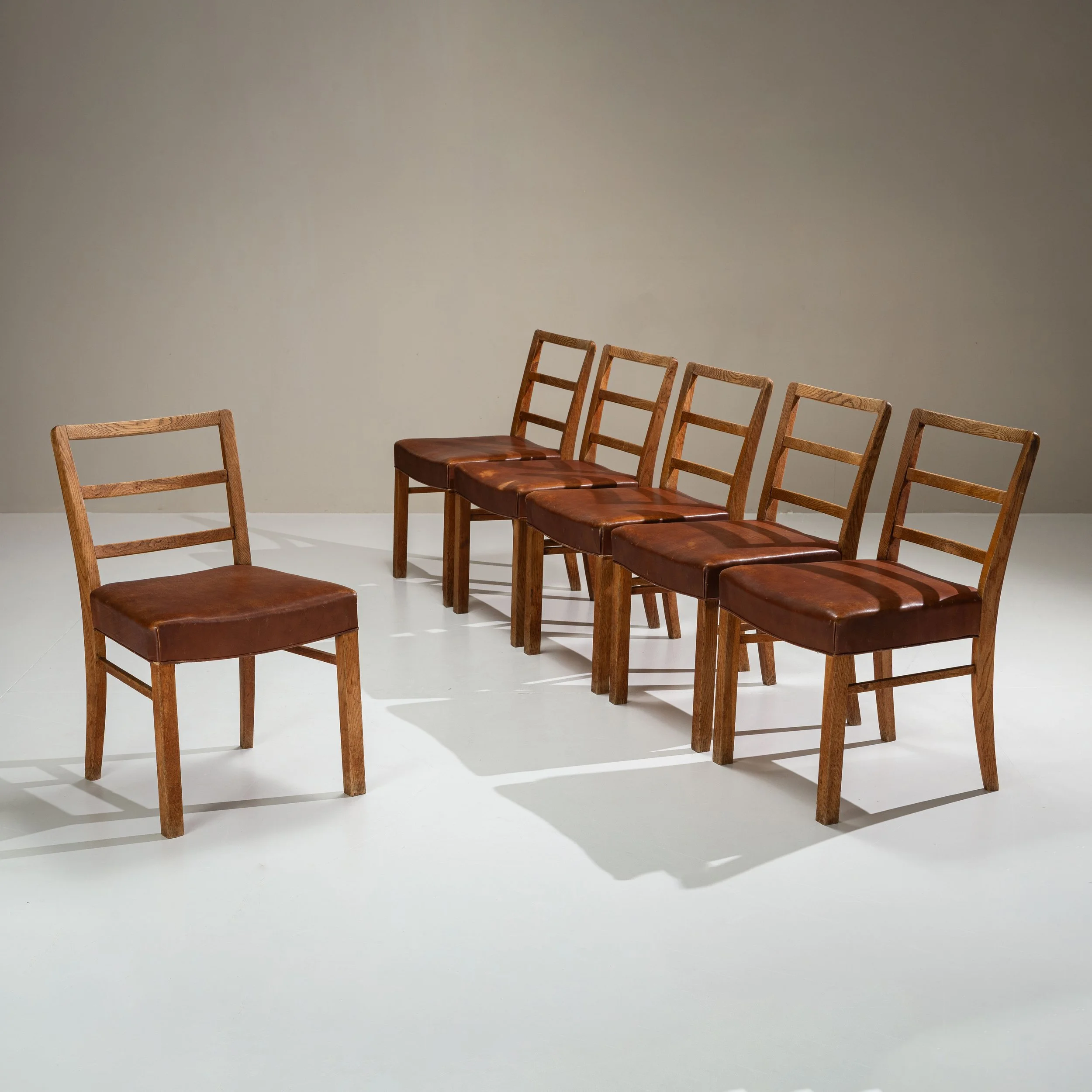 Large Set Dining Chairs by Fritz Hansen