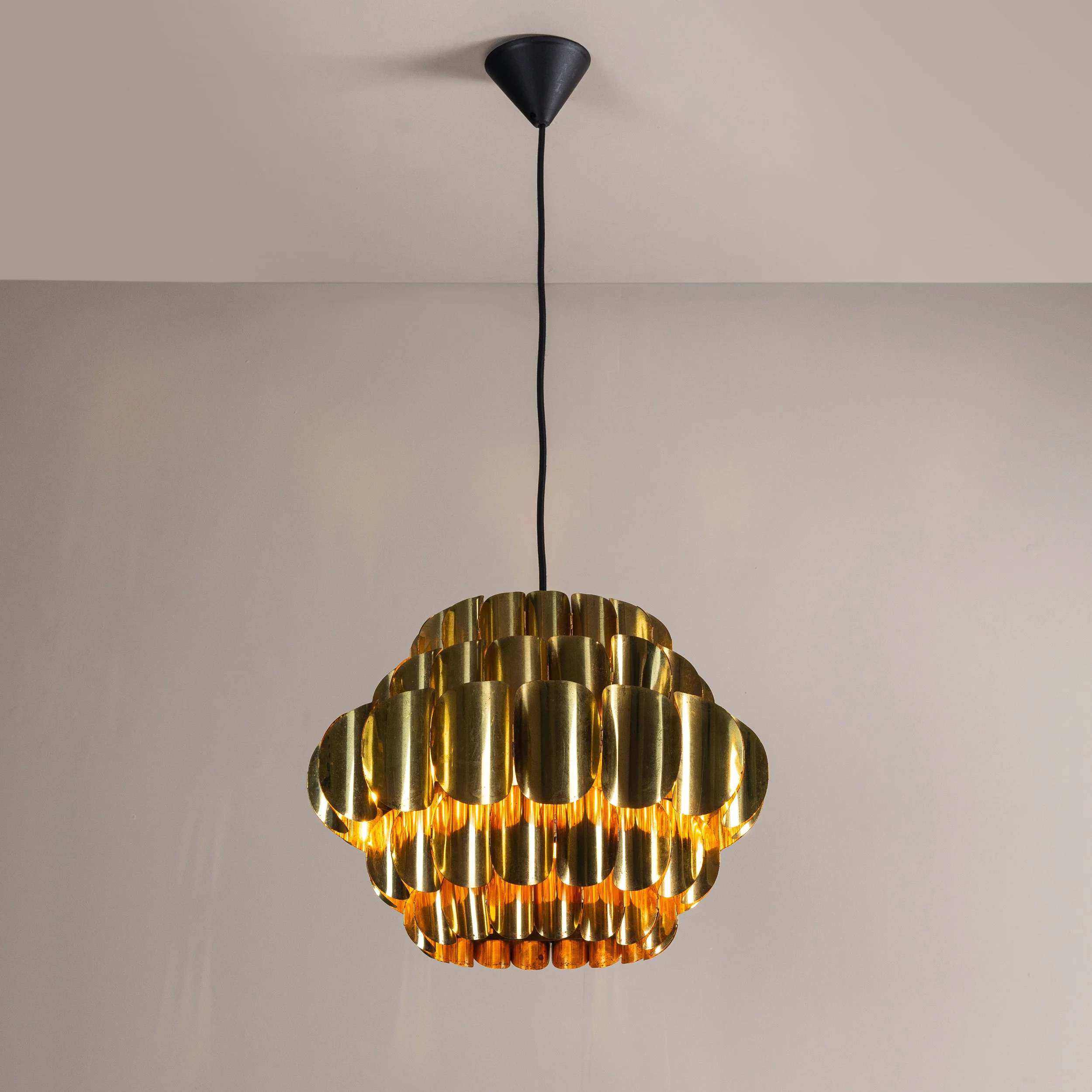 Temde Brass Ceiling Light