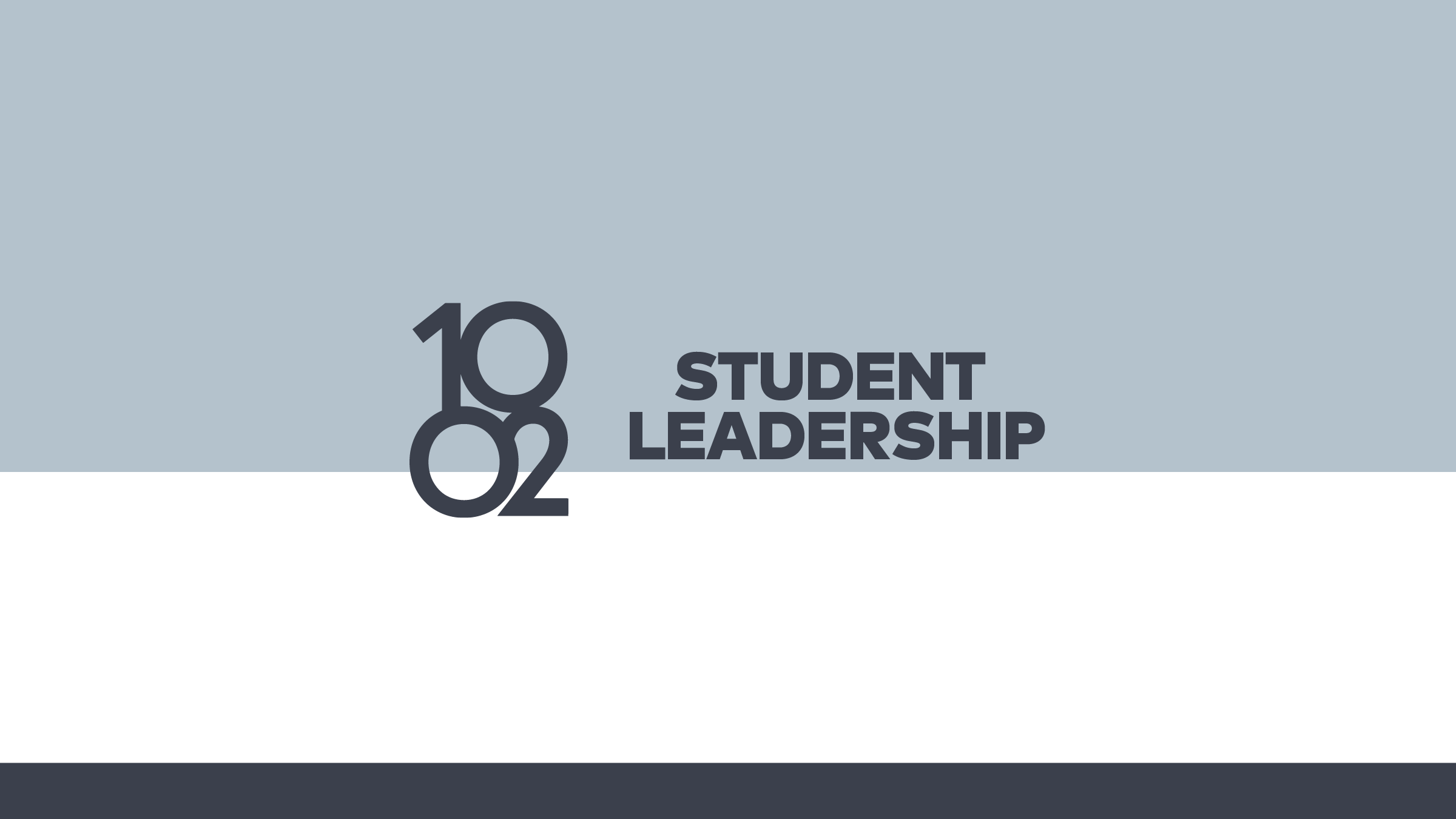 Student Leader Applications OPEN!