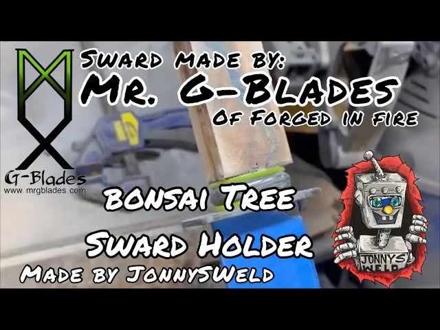 ⚔️ A Bonsai Tree Forged from Steel — Collaboration with Matt from G-Blades