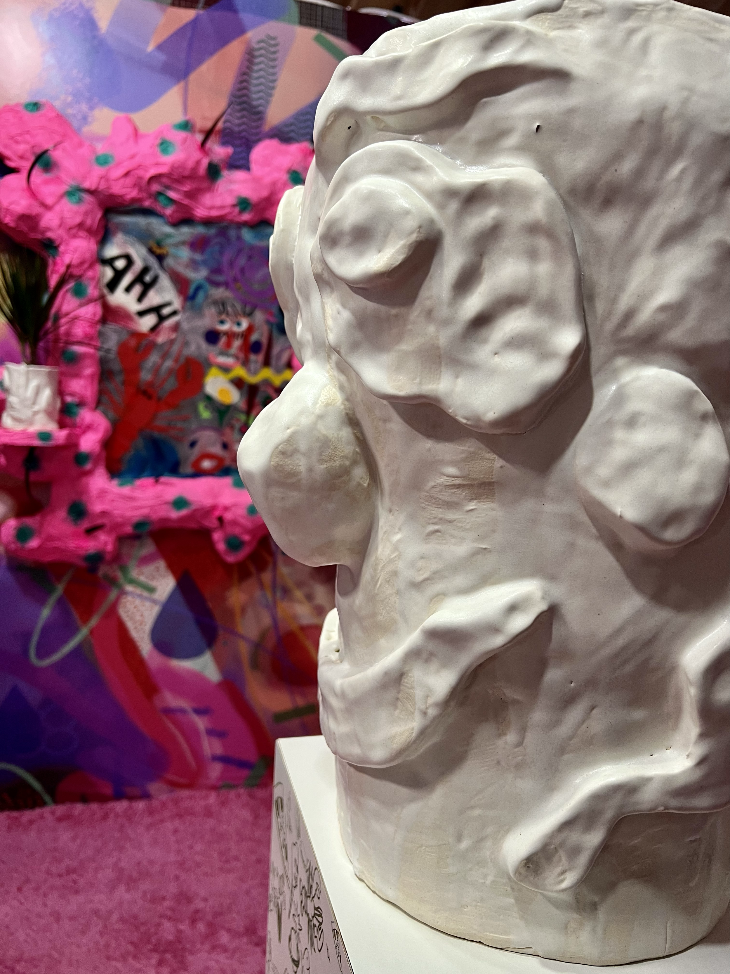 How many tchotchkes sad are you series
Details large ceramic pots from Spring Break Installation.
2023