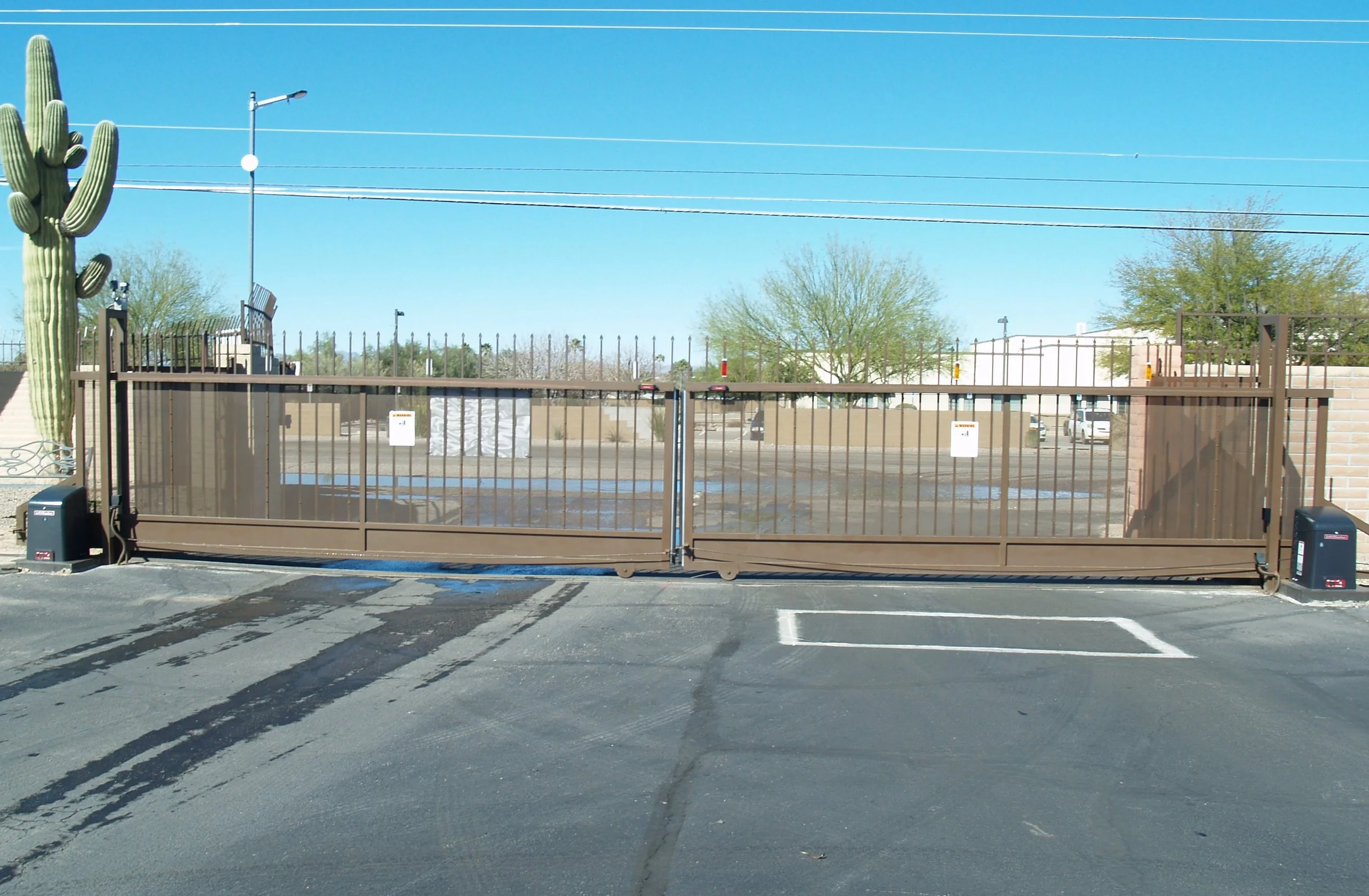 View of Front Gate Exit