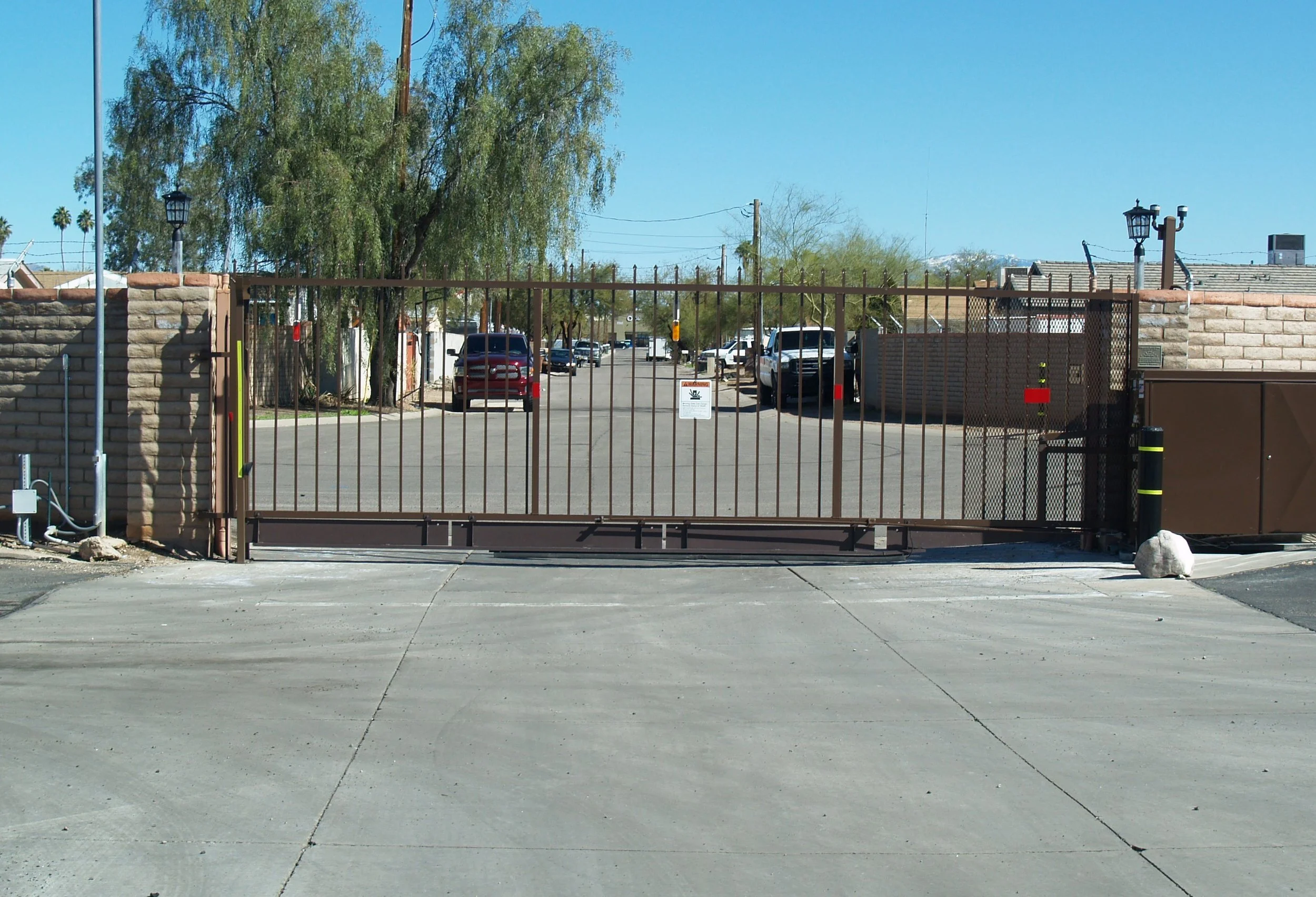 View of Back Gate Exit