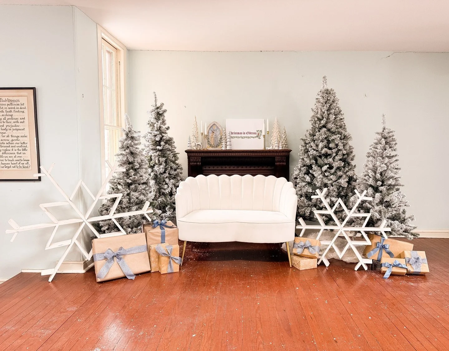 So honored to spread a little Christmas magic 🎅🏼✨ We were proud to be apart of Christmas in Odessa. Community, joy, and holiday cheer mean everything to us 🤍🎄