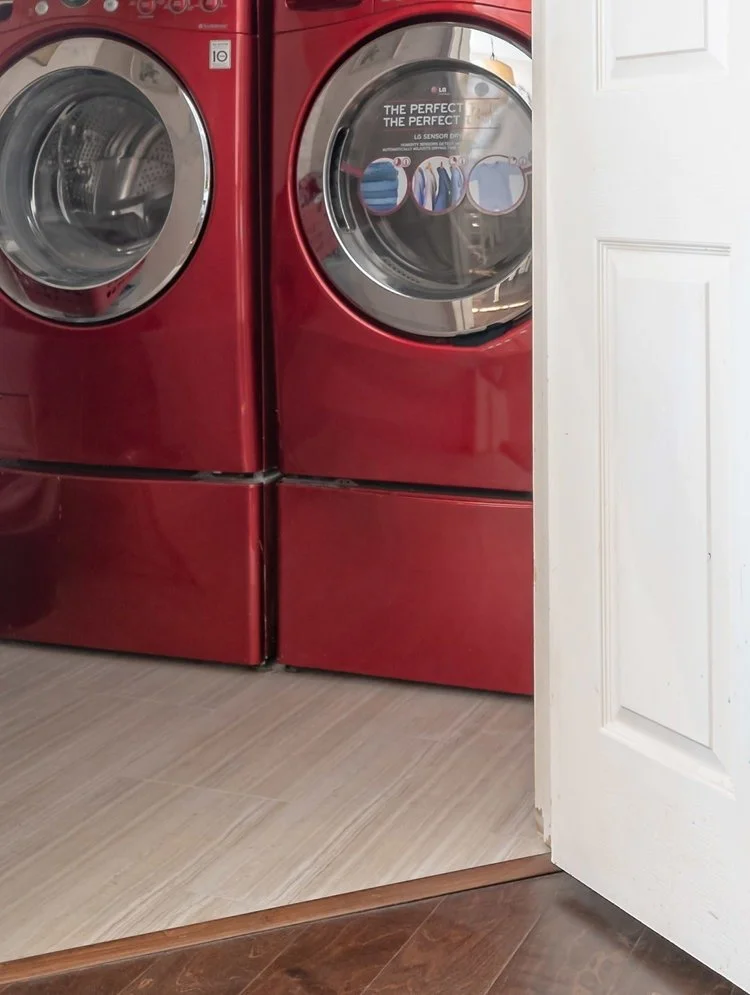 Laundry room vinyl flooring