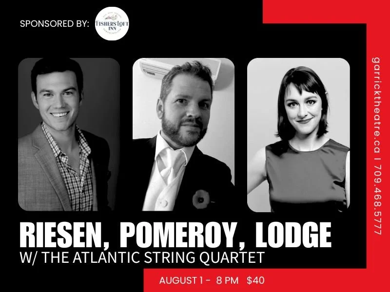 Riesen, Pomeroy and Lodge with The Atlantic String Quartet