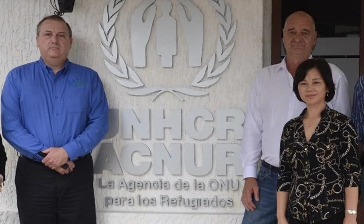 EGF Delegation meets with UNHCR