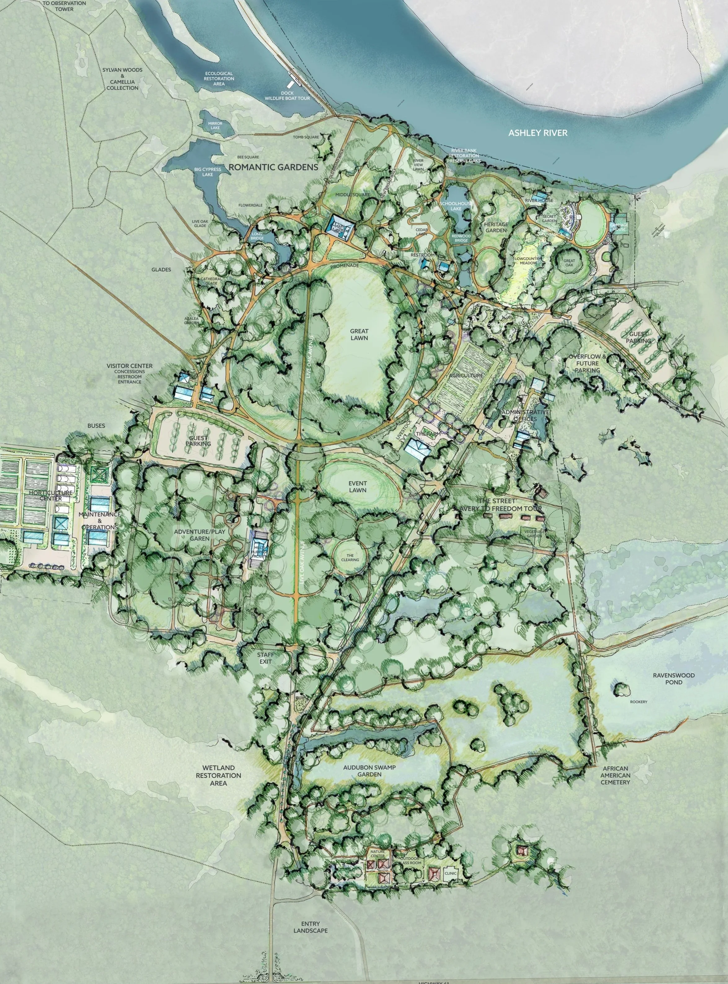 Magnolia Plantation & Gardens Master Plan