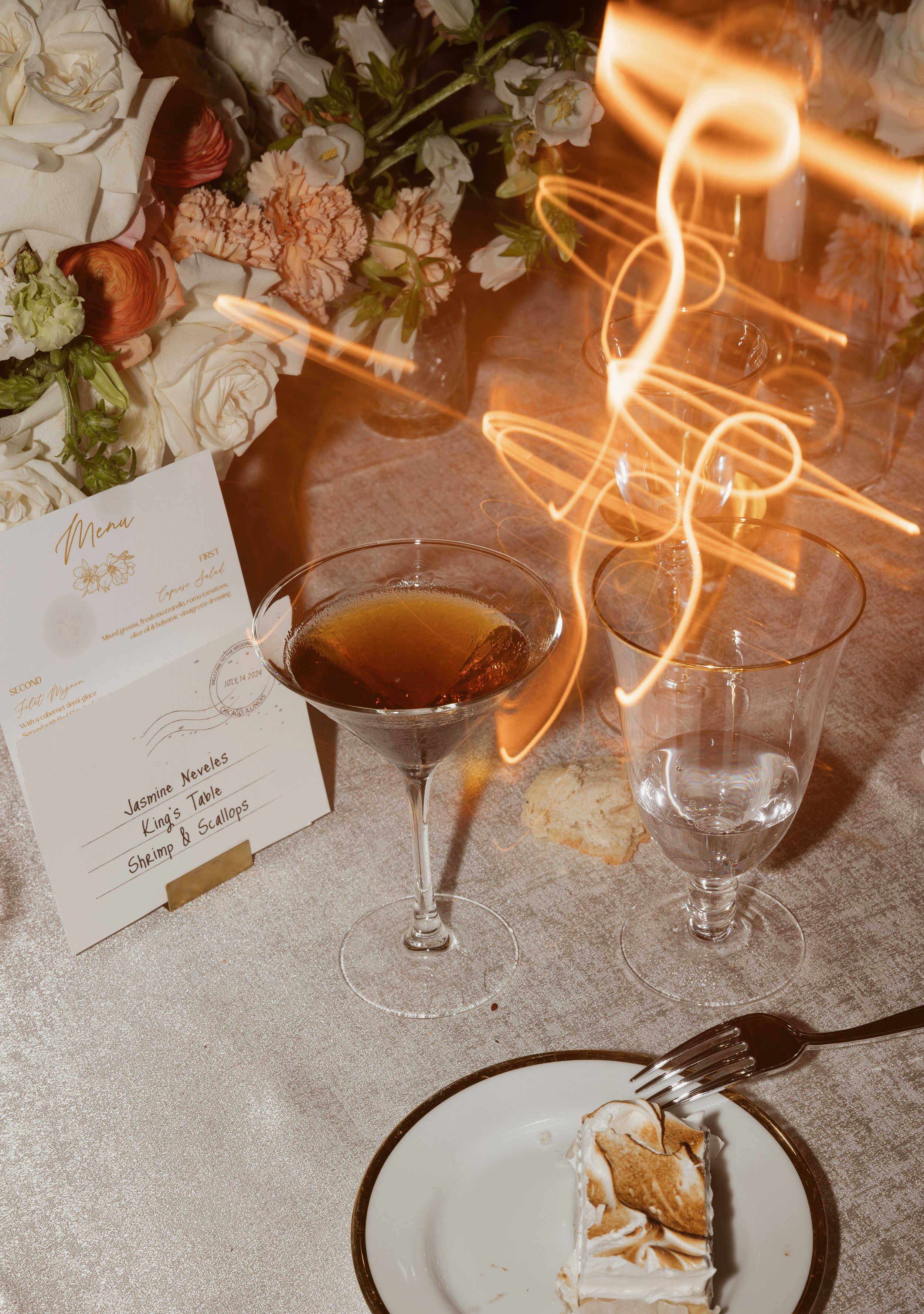 Danielle and Tim's wedding epitomized luxury and sophistication, meticulously orchestrated by Details Chicago. Hosted in a premier Chicago venue, the celebration showcased opulent floral arrangements, exquisite décor, and a refined ambiance. The even