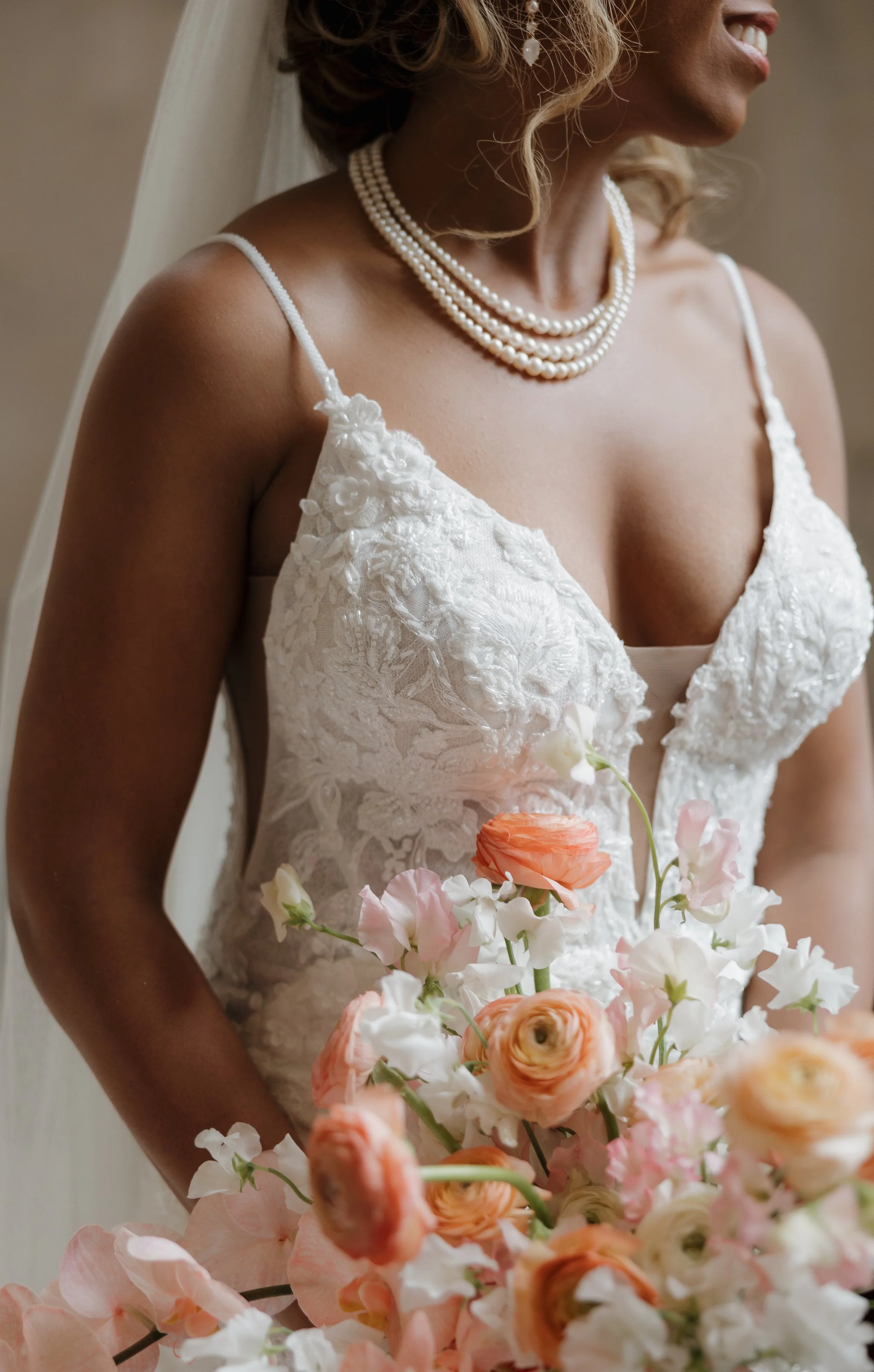 Danielle and Tim's wedding epitomized luxury and sophistication, meticulously orchestrated by Details Chicago. Hosted in a premier Chicago venue, the celebration showcased opulent floral arrangements, exquisite décor, and a refined ambiance. The even