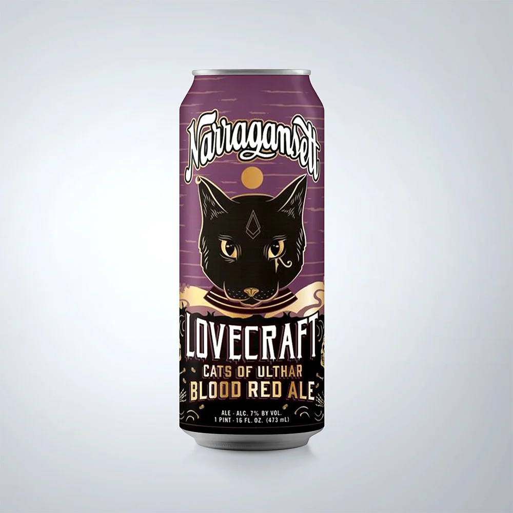 Narragansett Beer Label Design