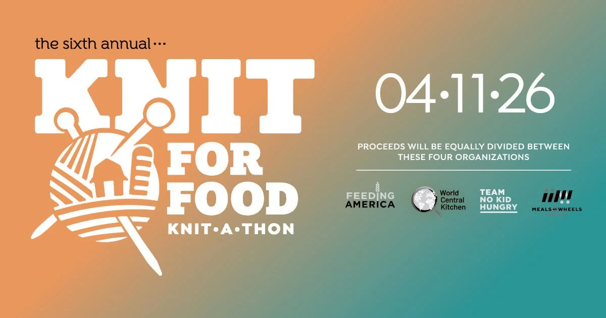Chicago Knitting Authority--Knit for Food Knit-A-Thon 2026