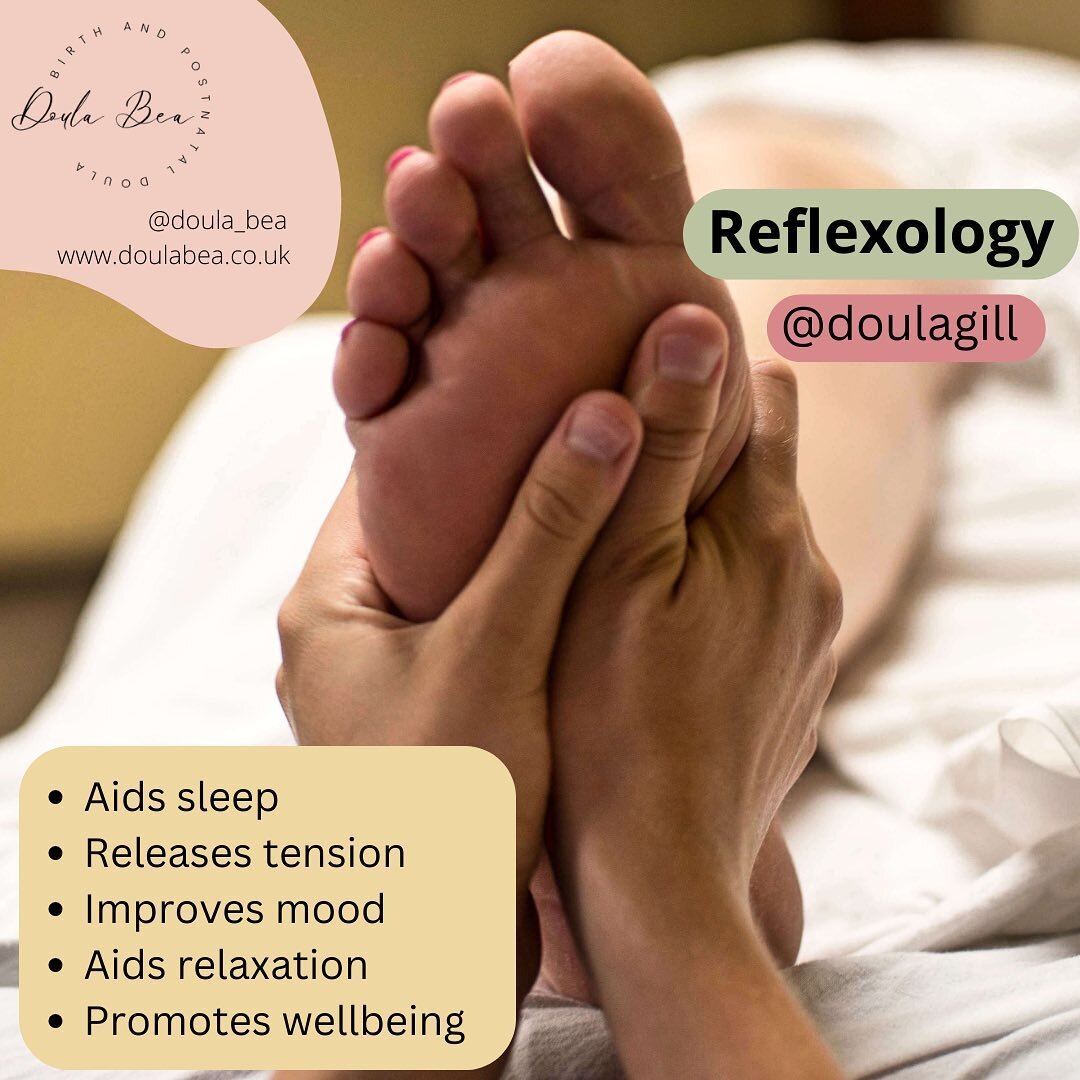 REFLEXOLOGY - I was converted to reflexology in the lead up to my daughters birth and had treatments weekly during the 1st and 3rd trimester of my son&rsquo;s pregnancy. I recently had a session with the wonderful @doulagill after the last birth I at