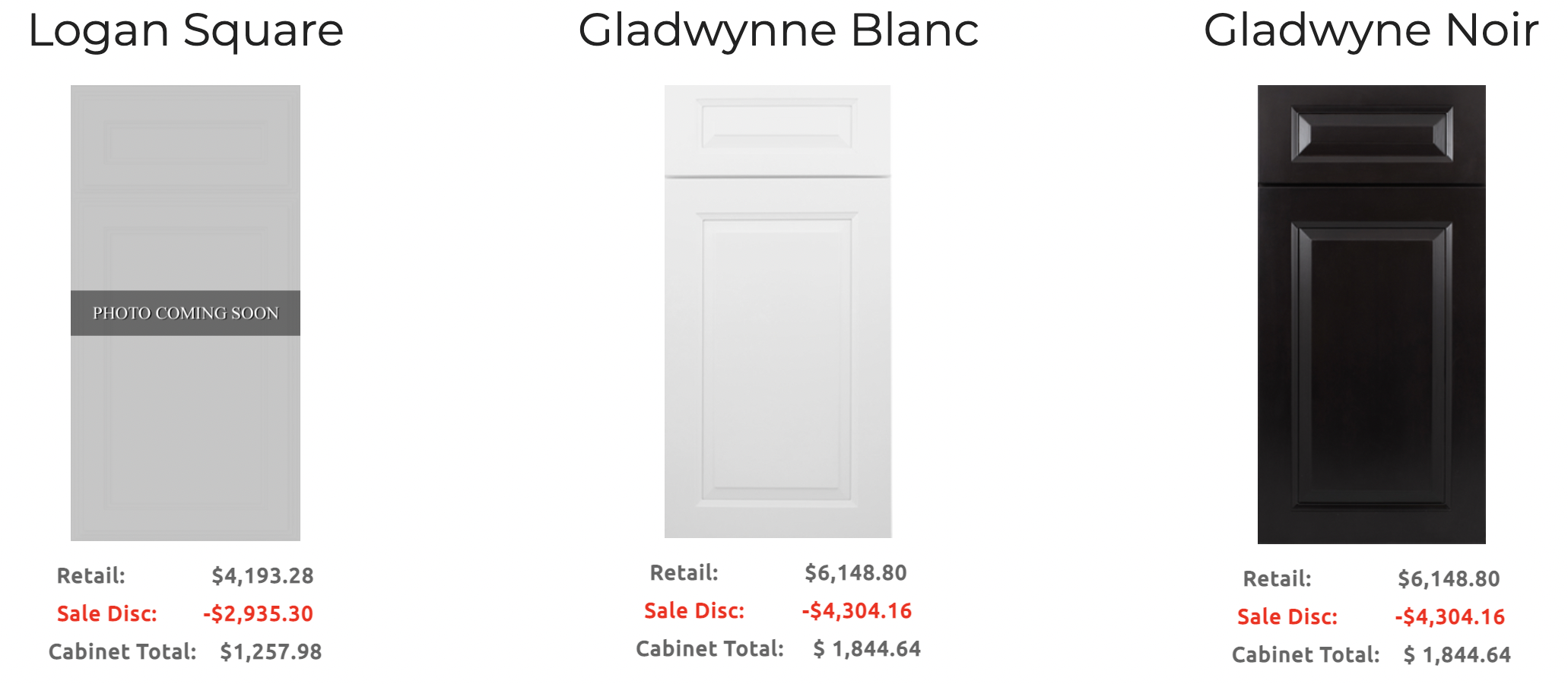 Pricing — Factory Direct