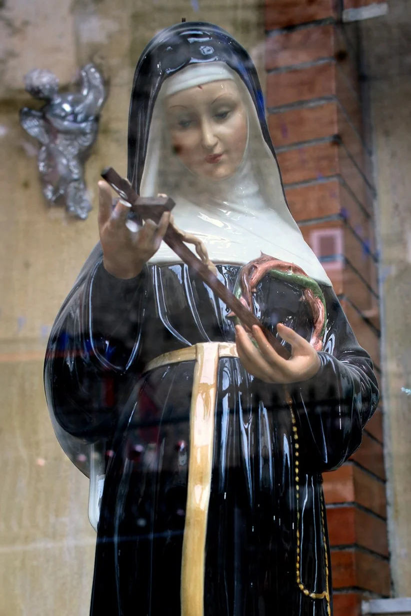 Nun, Votive, Edicole Votive, Votiva, Italy, Catholic,