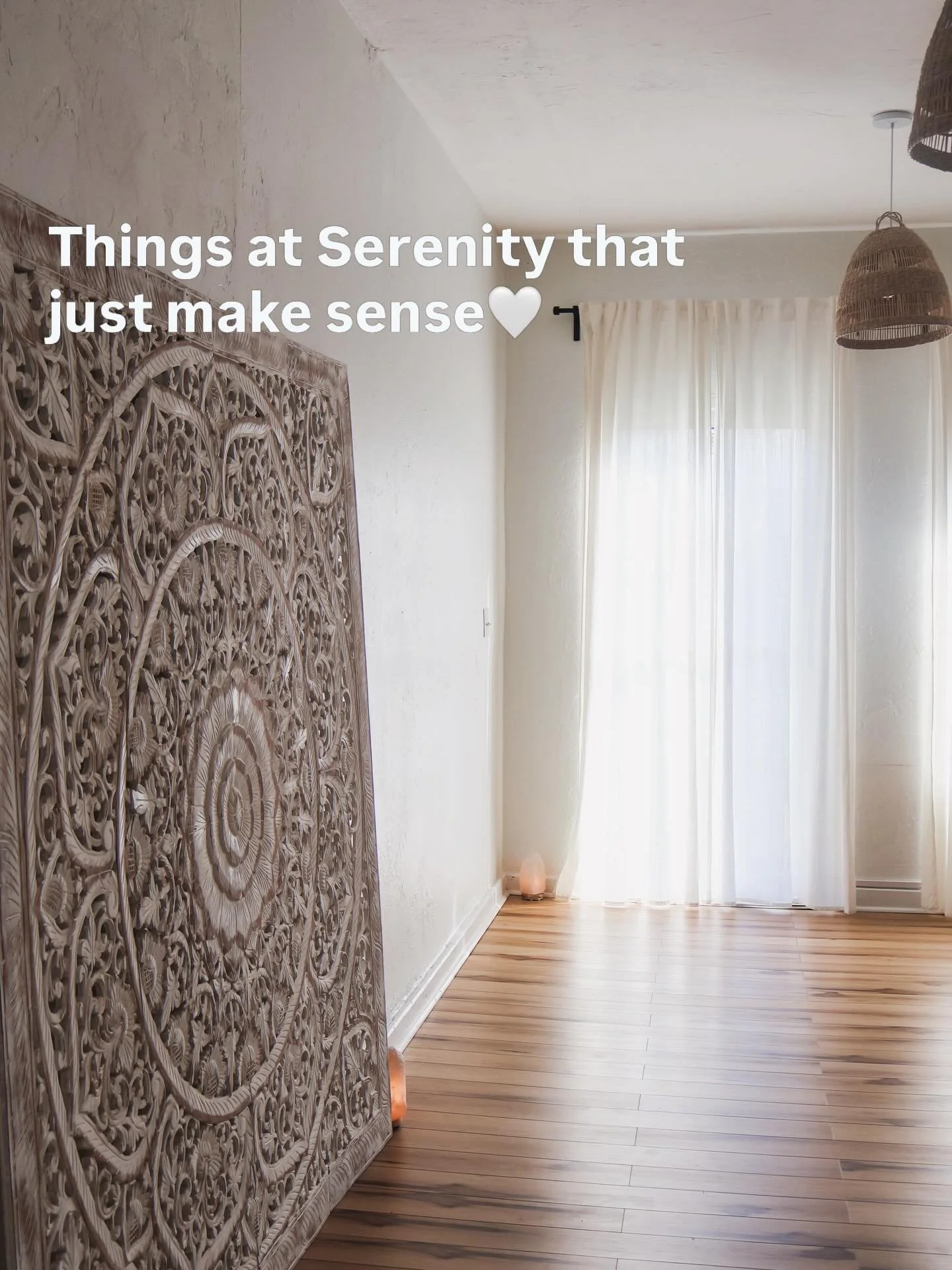 When we designed Serenity, we wanted the space to feel calm, welcoming, and intentional🤍

A place to move, practice self care, and reset.

Did we miss anything? What&rsquo;s something you love seeing in a studio?🤍

#pilatesstaugustine #yogastaugust