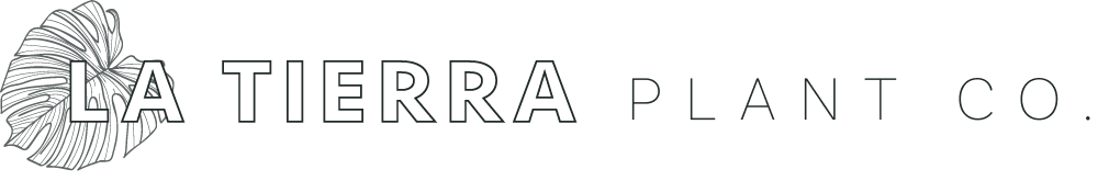 La Tierra Plant Co. Moss Poles and Plant Totems Logo