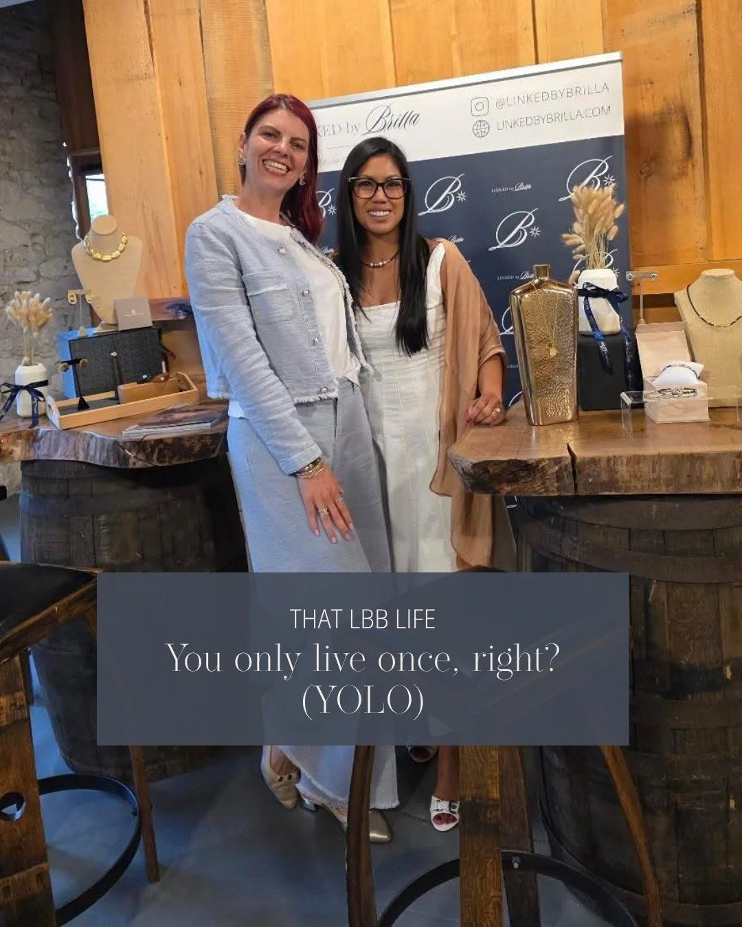At Linked by Brilla, we don't save the good things for vacation - we celebrate the random Tuesday lunch, we book the trip (you gotta do it!), we wear the jewellery, no matter the occasion, we say yes to as much as we can, we chase the bucket-list mom