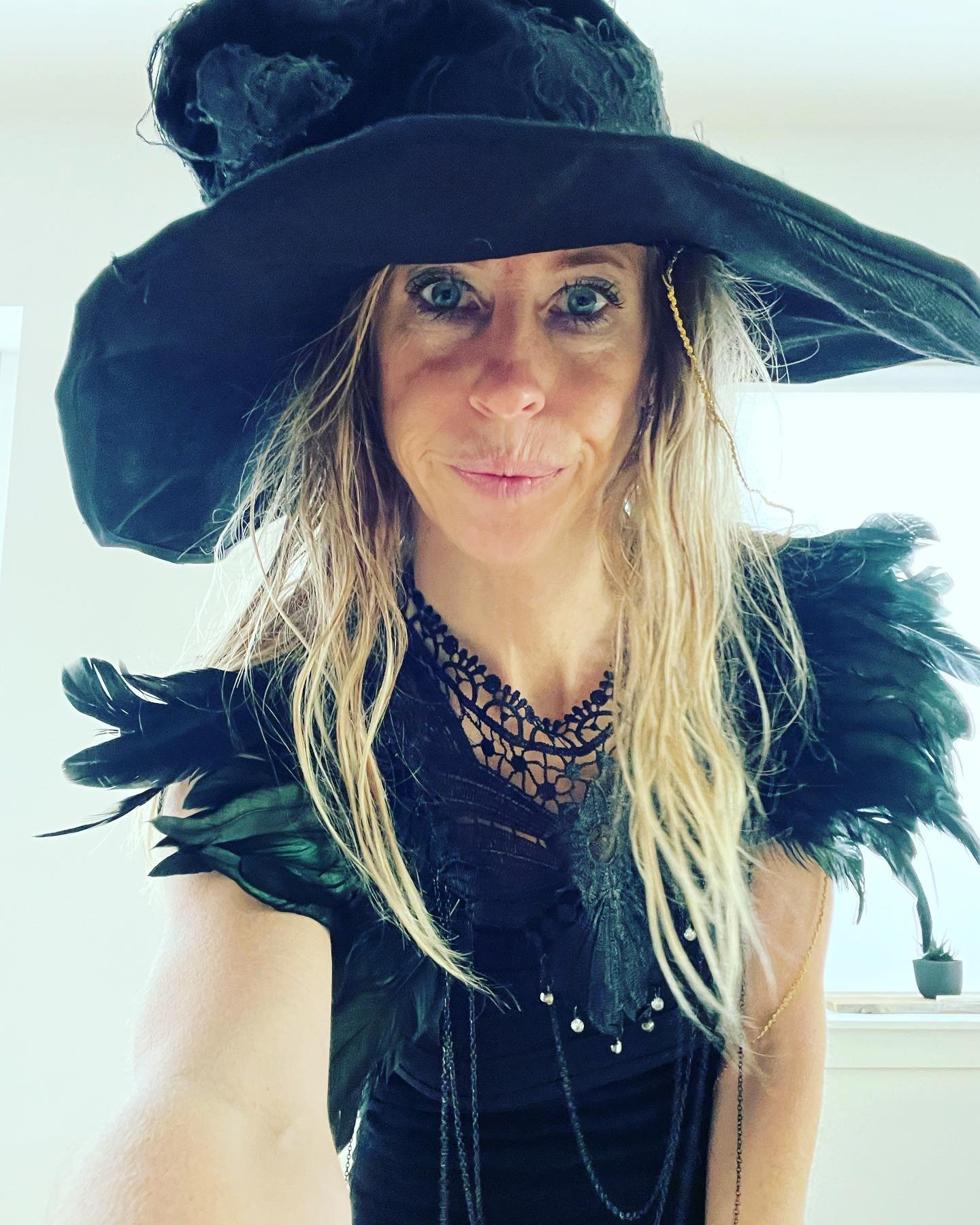 October is here
Witches don&rsquo;t fear
The time has come 
We rise as one
To dispel what was here
To live love thrive and have fun
So come on up witches 
Grab my hand
It&rsquo;s time to take our place
Take up space on this land
With honor, respect
F