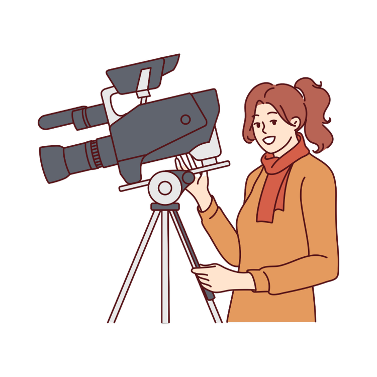 Employer and industry character illustration