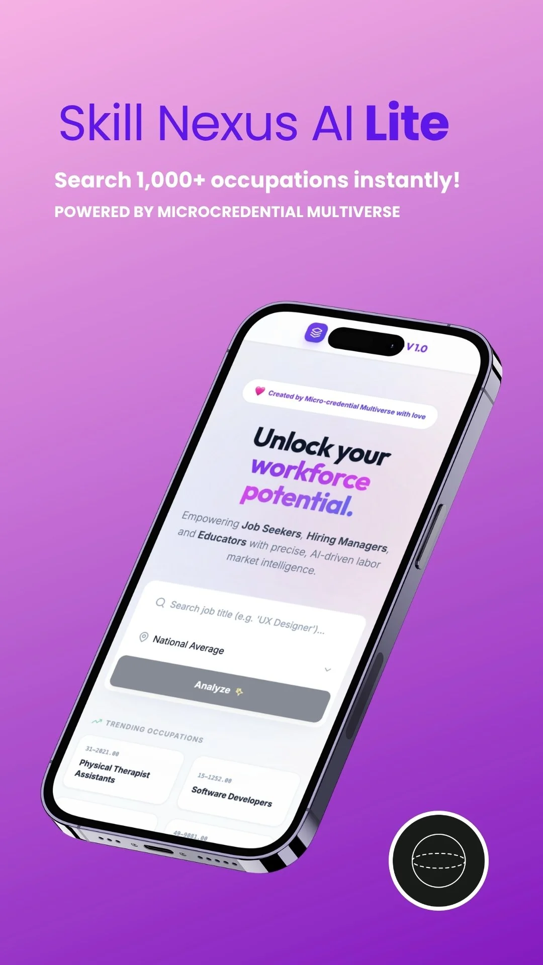 Skill Nexus AI Lite - Search 1,000 occupations instantly!