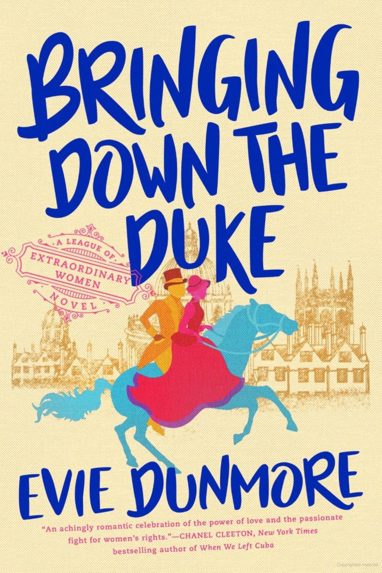 Bringing Down the Duke — beach reads & bubbly