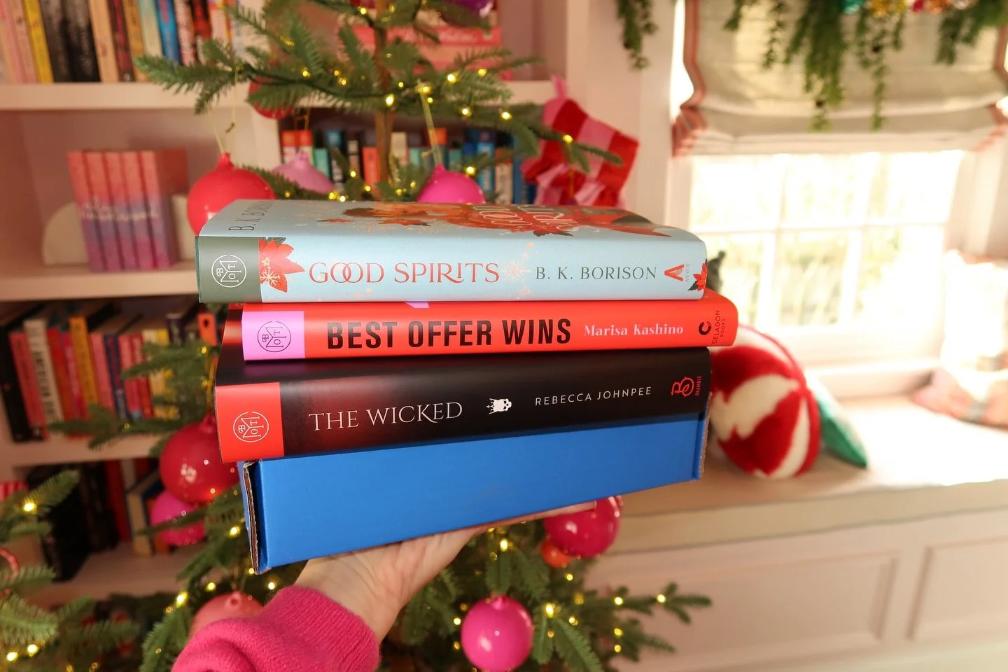 I am here early with my December Book of the Month (@bookofthemonth) picks! Early because BOTM is running a big sale where new members can join and get their first book for just $5, plus you get a very cute bookish hat with code HOLLY! #AD

If you&rs