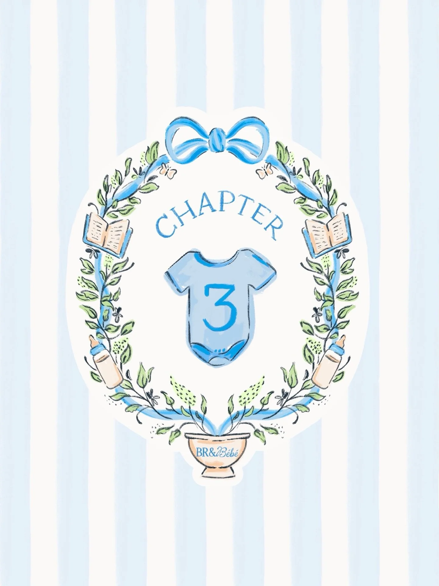 I apologize for the lack of cocktail making lately but baby boy #3 is joining our family this Spring!!

🎨: @madelinelarosadesigns