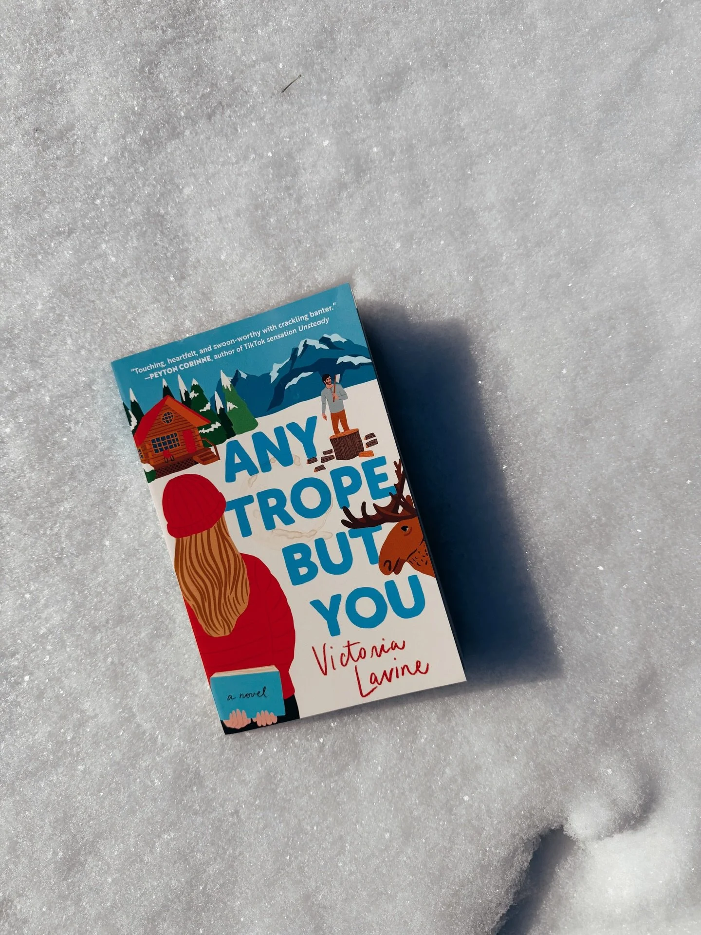 ⭐️⭐️⭐️⭐️(4/5, romance)
Sweet, swoony, and snowy!

Liv is a romance writer who is disenchanted with love. After a career-altering scandal, at the urging of her sister, she flees to a retreat in the middle of Alaska that happens to be run by a totally 