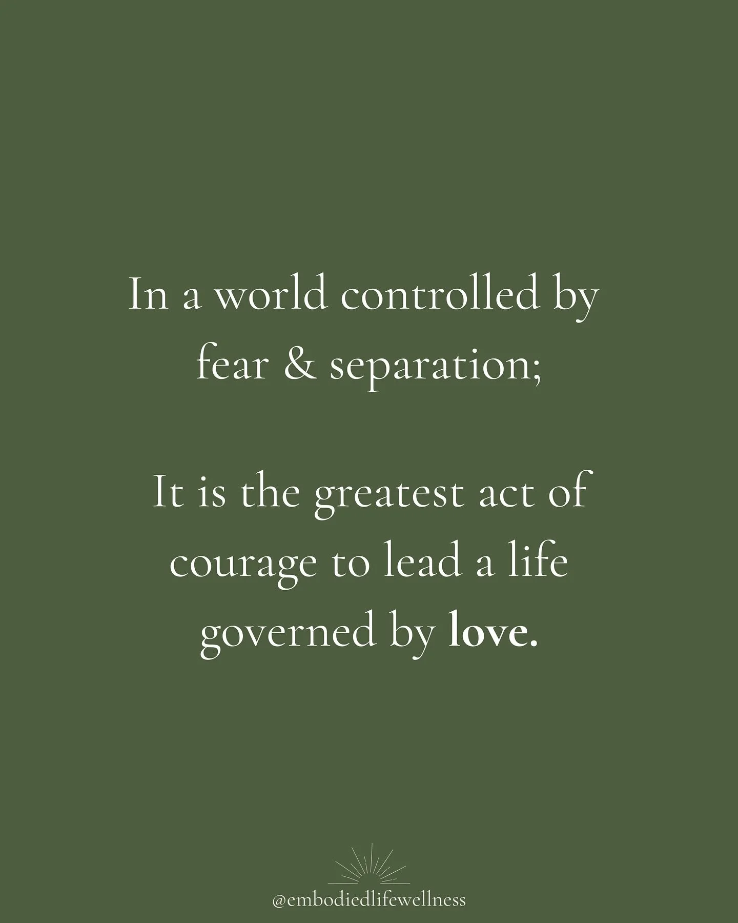 This philosophy, value, belief system, however you want to phrase it&hellip; is especially potent (and important) when it comes to how we perceive ourselves.

Without realizing it, so many of us are constantly condemning ourselves and feeling shame f