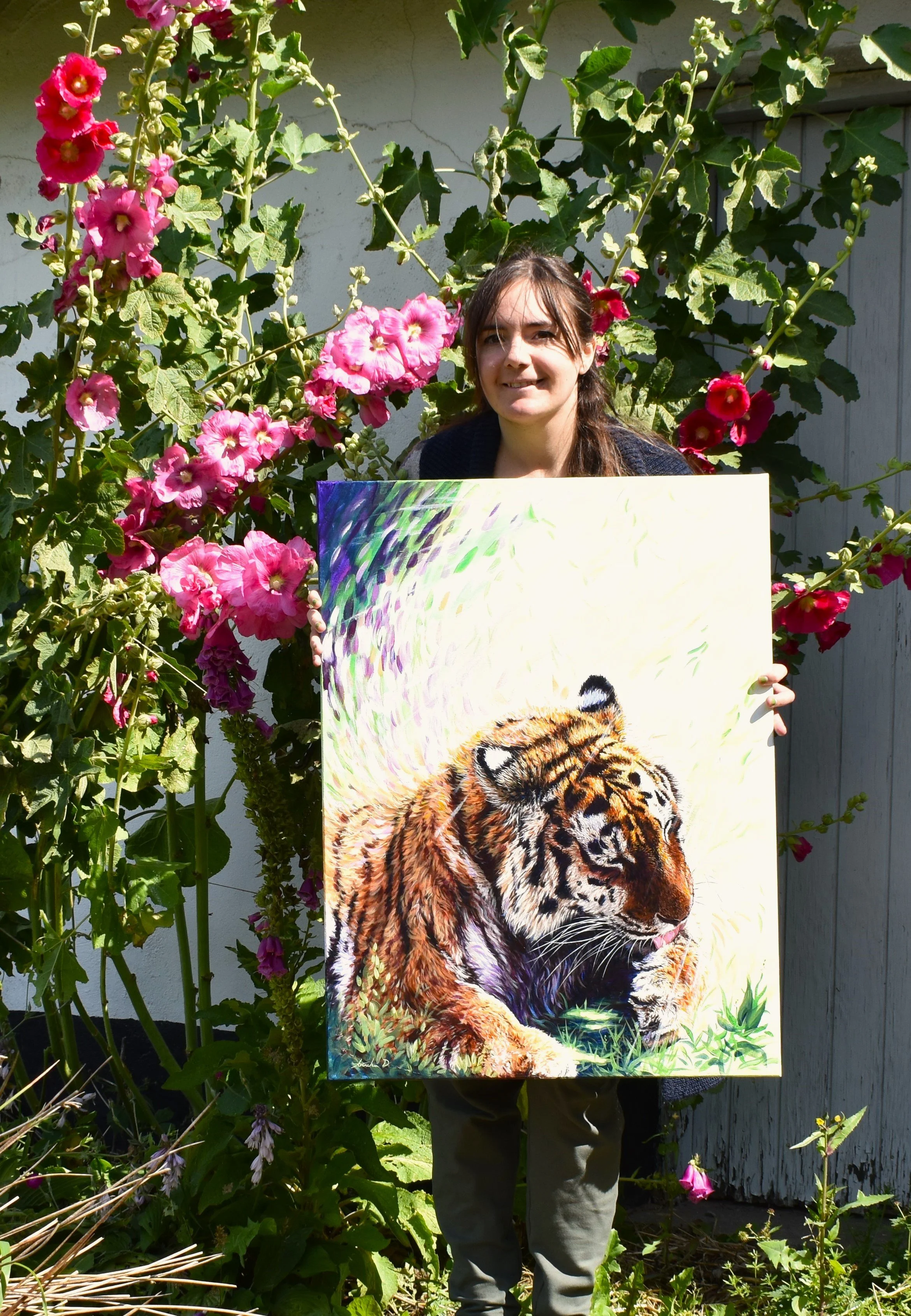 Mønster i lysningen med mig.JPG