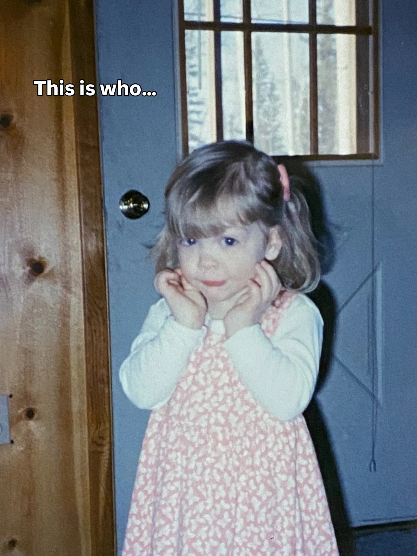 When asked what she wanted to be, she always said artist. Proud of this little girl ✨🫶🏼

(Everyone needs to post this trend it&rsquo;s way too cute!!) 

#thisiswho #smallbusinessowner #fiberart #naturaldyeing #plantdye