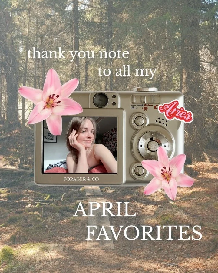 A few things I loved this April. Happy MAY 🪷🌱

#favorites #journaling #recap #slowcontent #whimsical