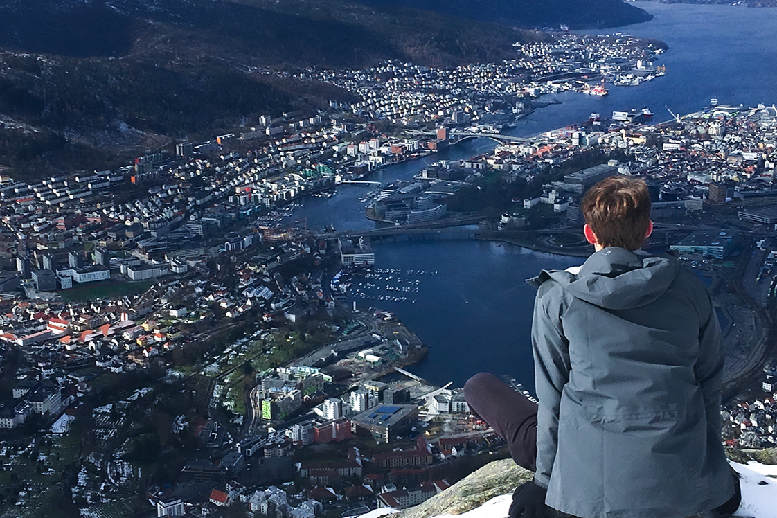 bergen norway mountain view
