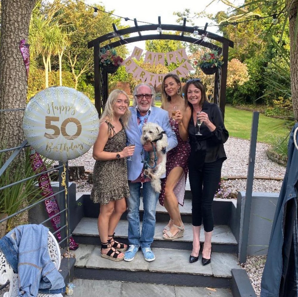 Sutty at his dear & glamorous friend Sarah Perkes B’day Party with little Miami & two more elegant young ladies