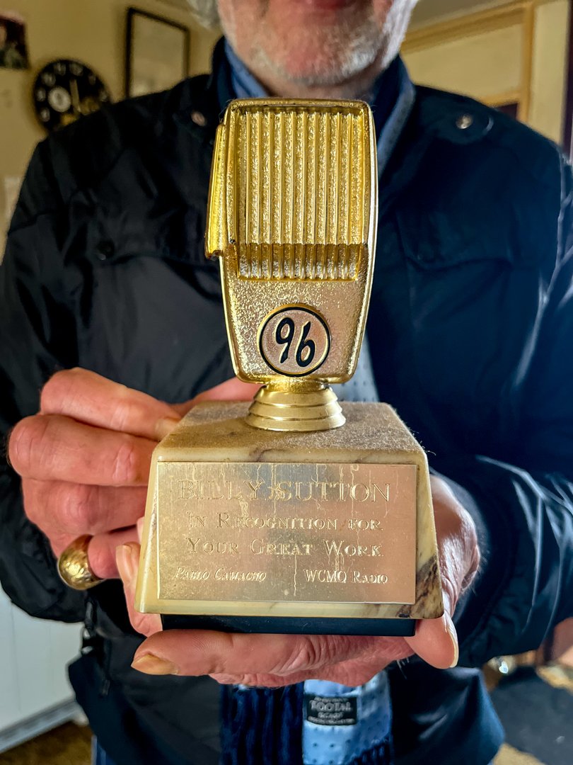 In recognition of all Billys hard work for the Children and Community in Miami.
Presented by the late great Miami Cop and dear friend Pablo Camacho.