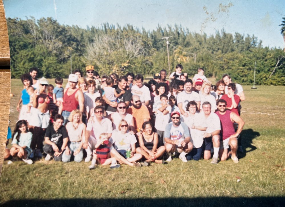 MIAMI TASK FORCE BBQ - accepting Billy as one of their own.