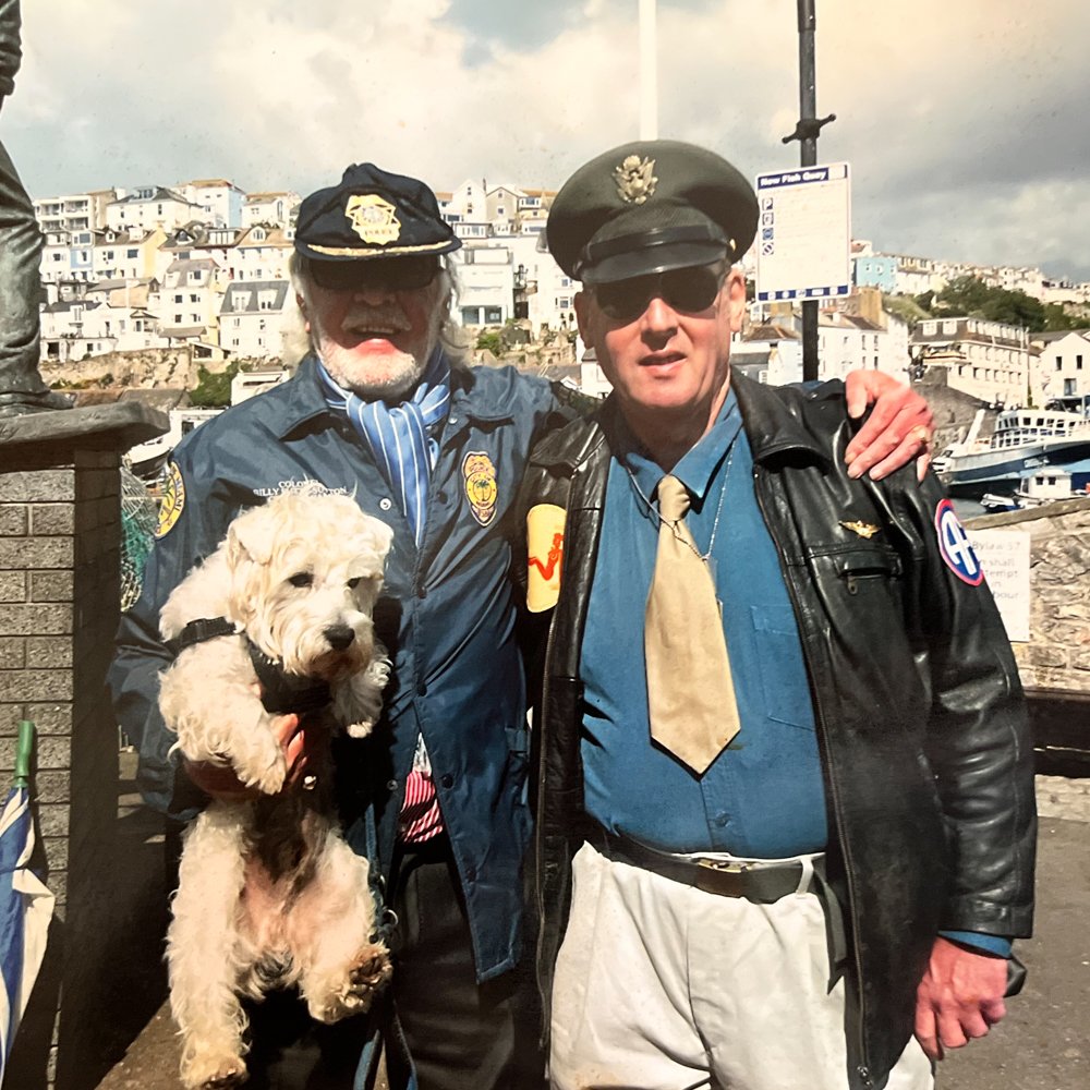 Remembrance Day Brixham, Devon with Great friend Steve 2018