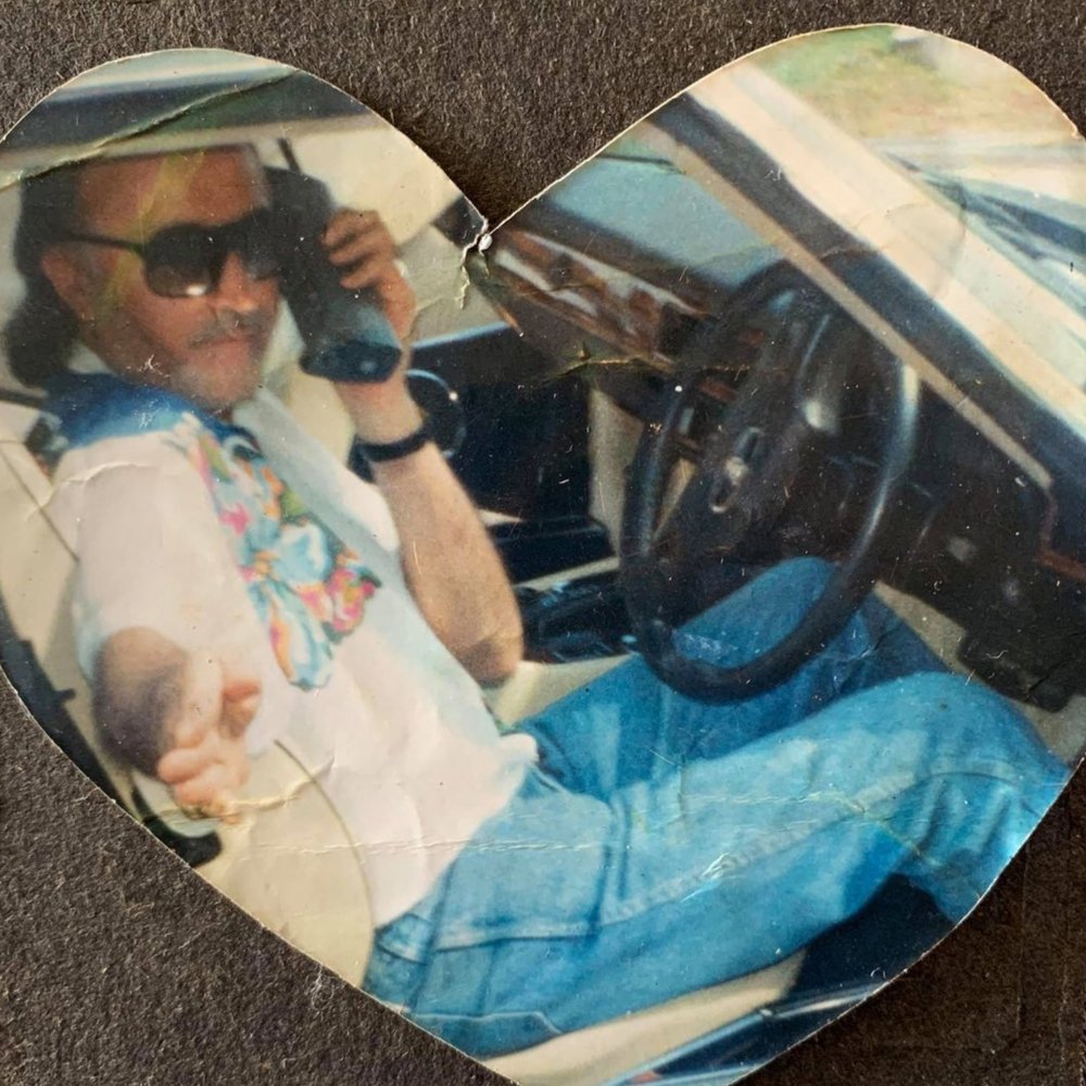 Sutty in his Jaguar XJS days before it was blown up by the Cuban Drug Cartels