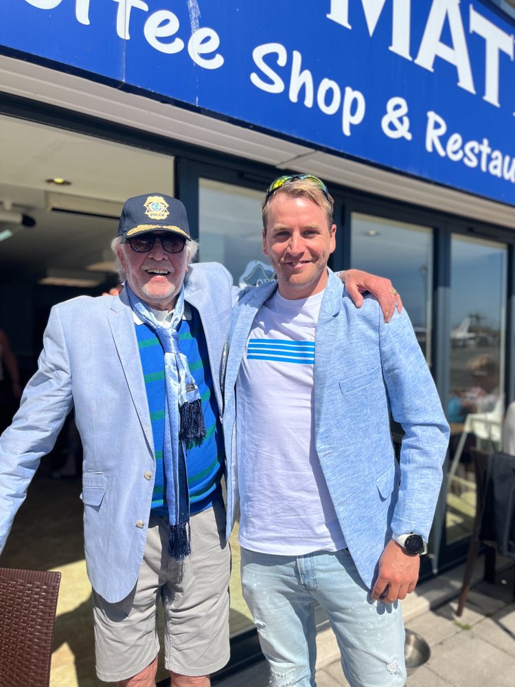 Blues Brothers - Billy and Tommy Billys 80th - Brixham.