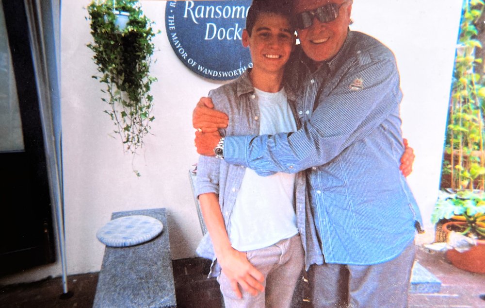 Billy and Grandson Joseph who turned out to be a leading director on broadway New York.