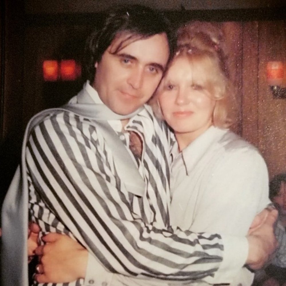 Billy with his beloved wife Val at their Wedding reception, 1976