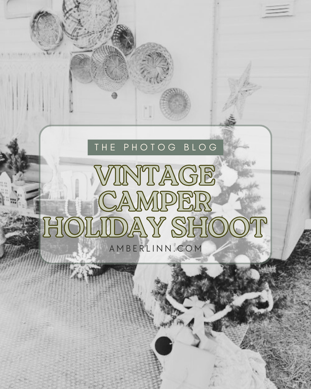 Vintage Camper Holiday Photos