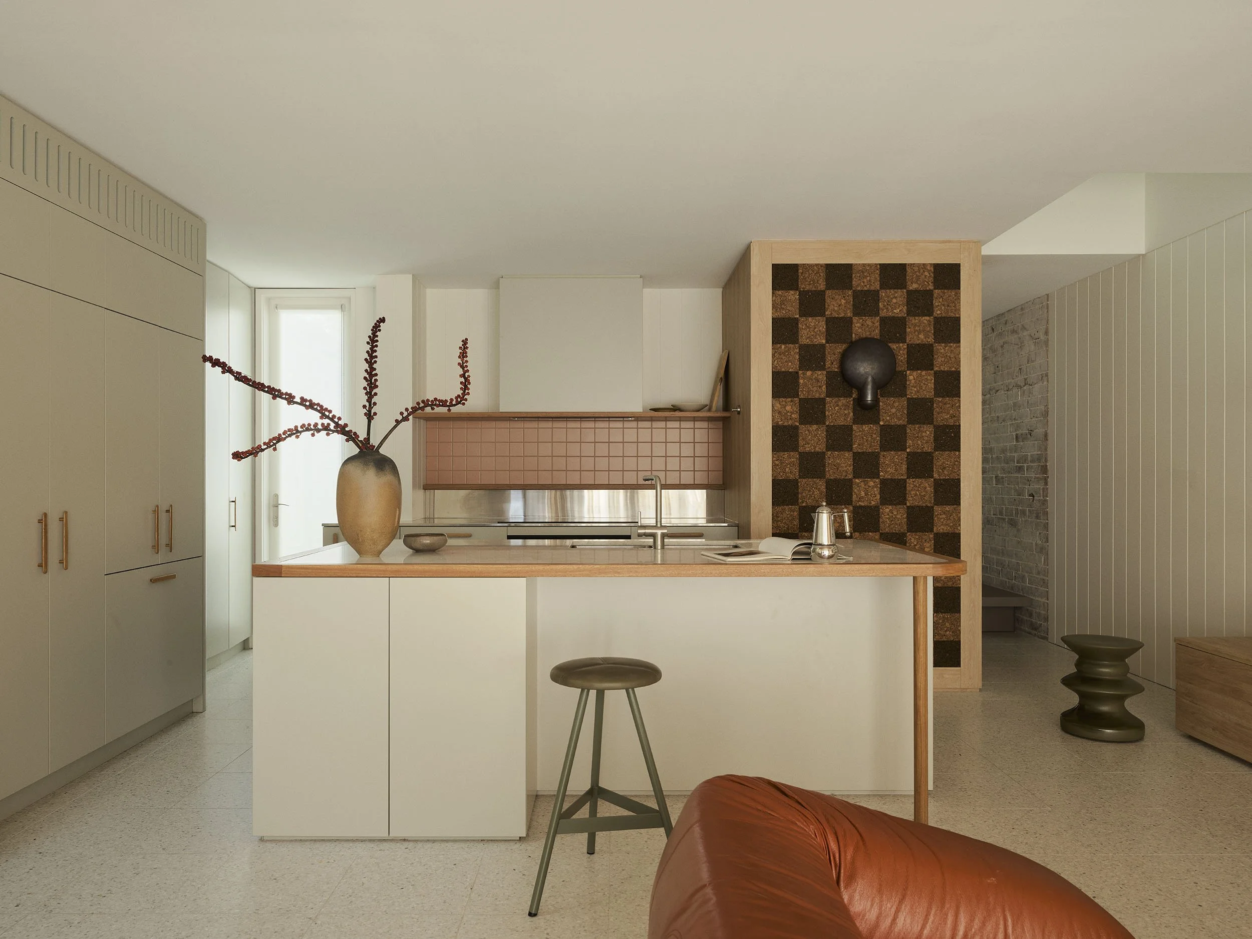 Michiru Higginbotham - Lilyfield Downsizer - Kitchen & living space