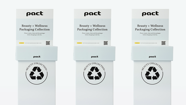Beauty Empties Recycling Program with Pact Collective