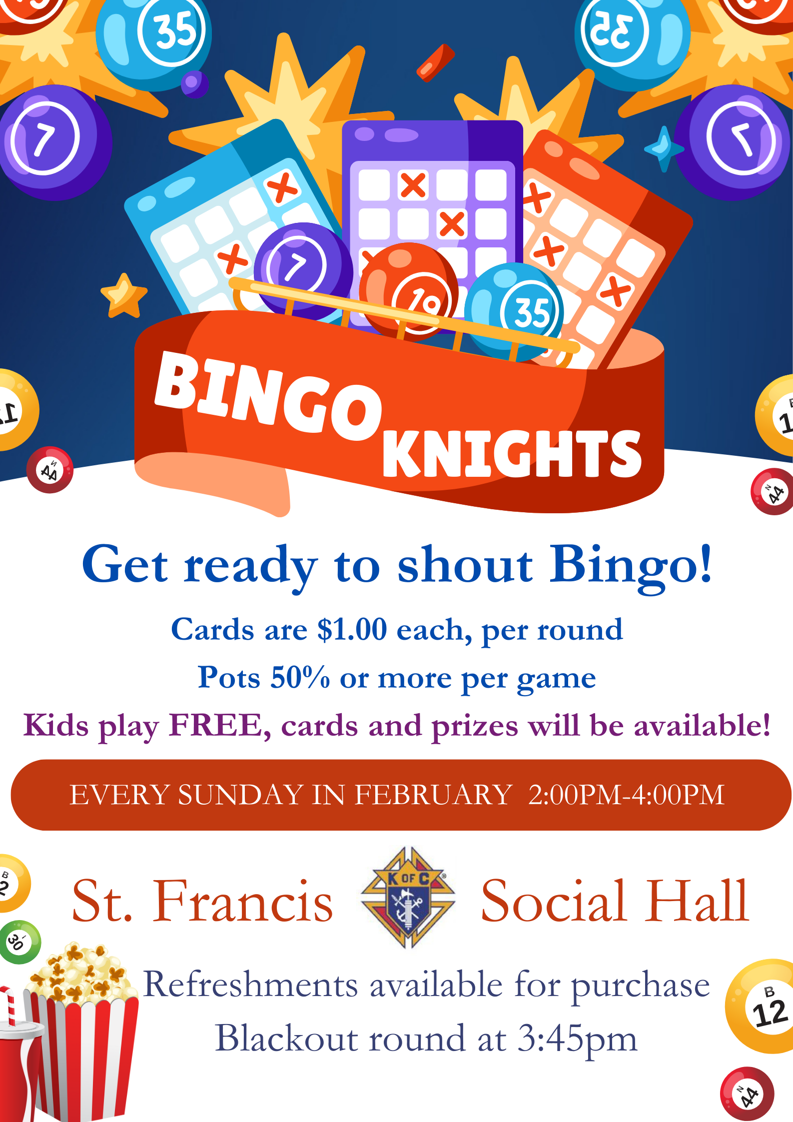 Knights of Columbus Bingo