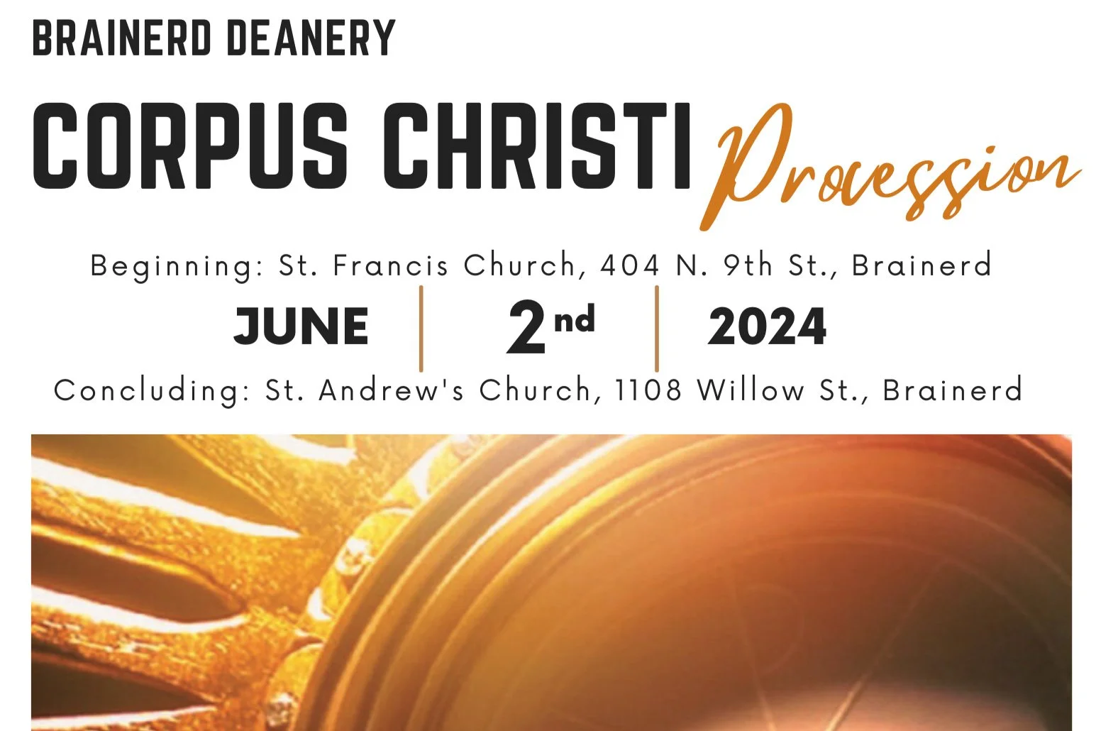 Brainerd Deanery Corpus Christi Procession