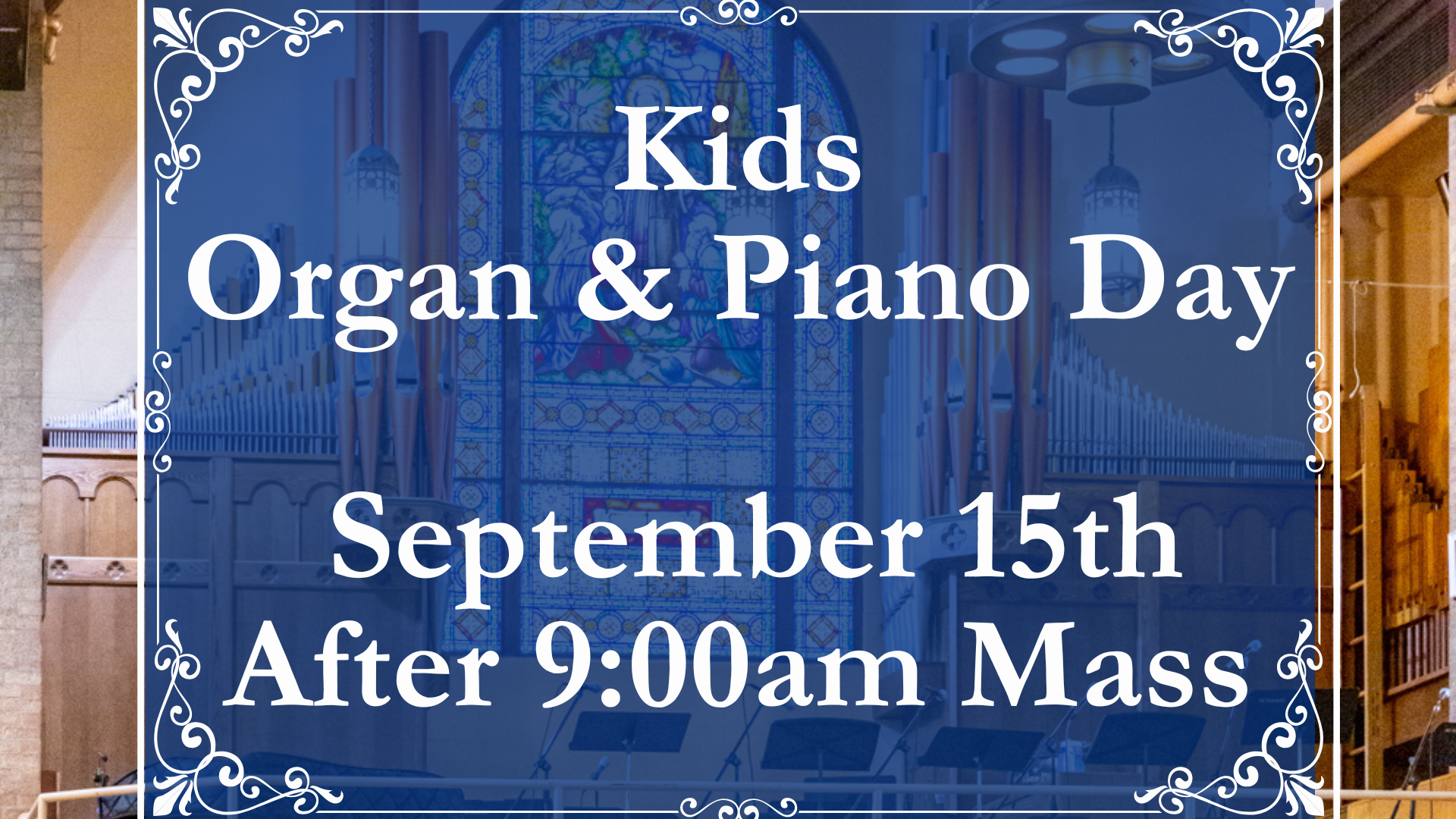 Kids Organ & Piano Day